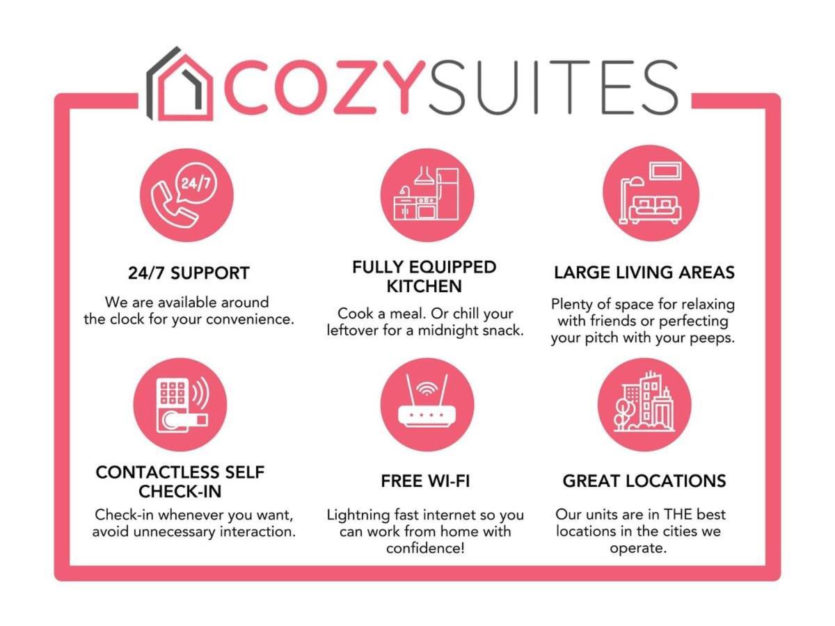 Modern Downtown Apartment 2Br 2Ba By Cozysuites Indianapolis Luaran gambar